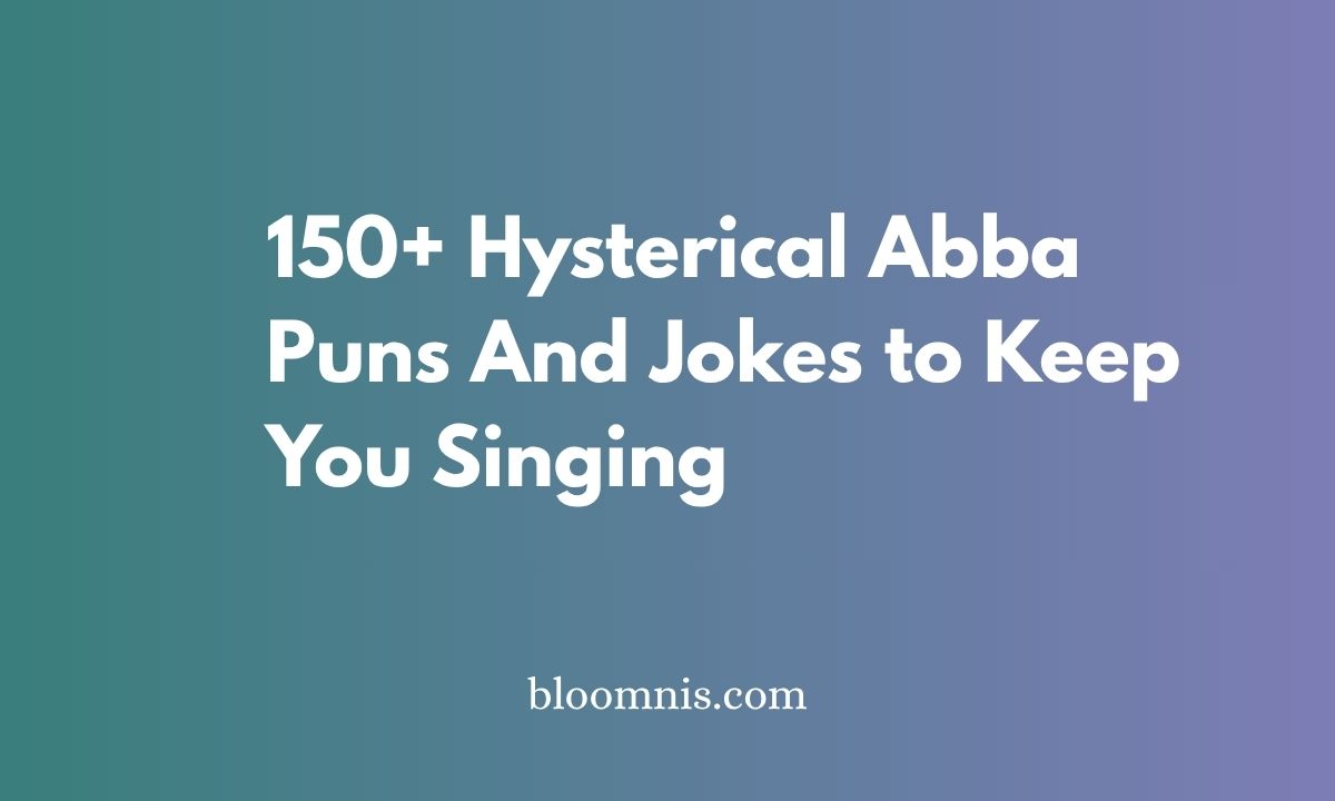 Hysterical Abba Puns And Jokes to Keep You Singing