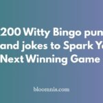 200 Witty Bingo puns and jokes to Spark Your Next Winning Game
