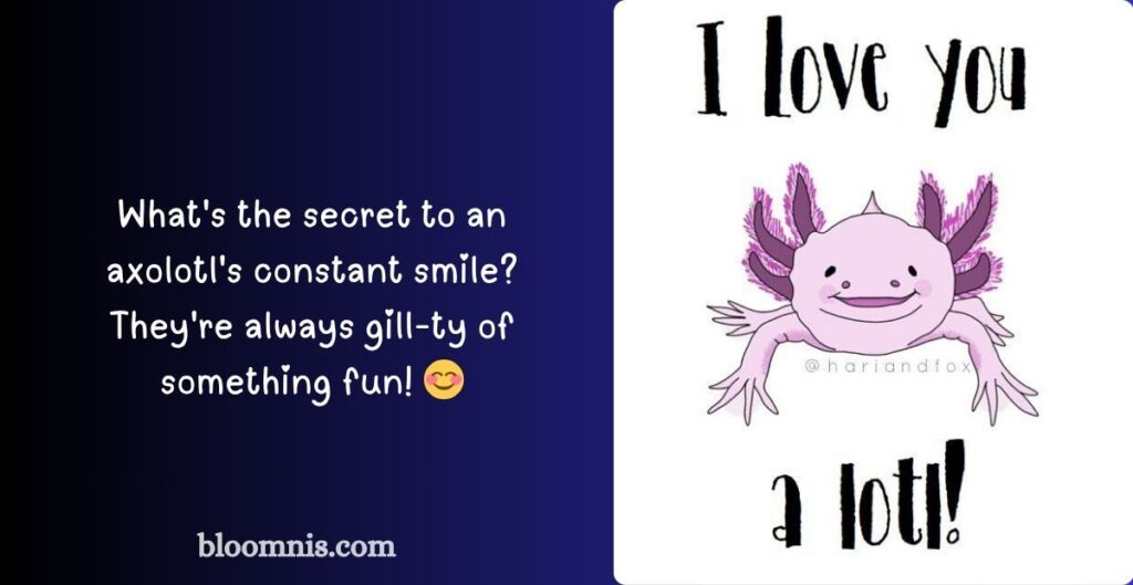 Cute Axolotl Jokes for Kids