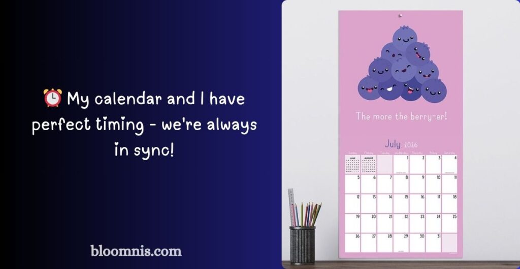 Clever Calendar Puns for Adults