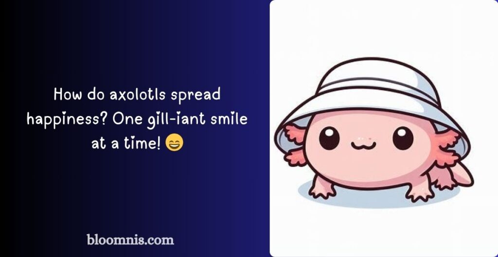 Short Axolotl Puns for Captions