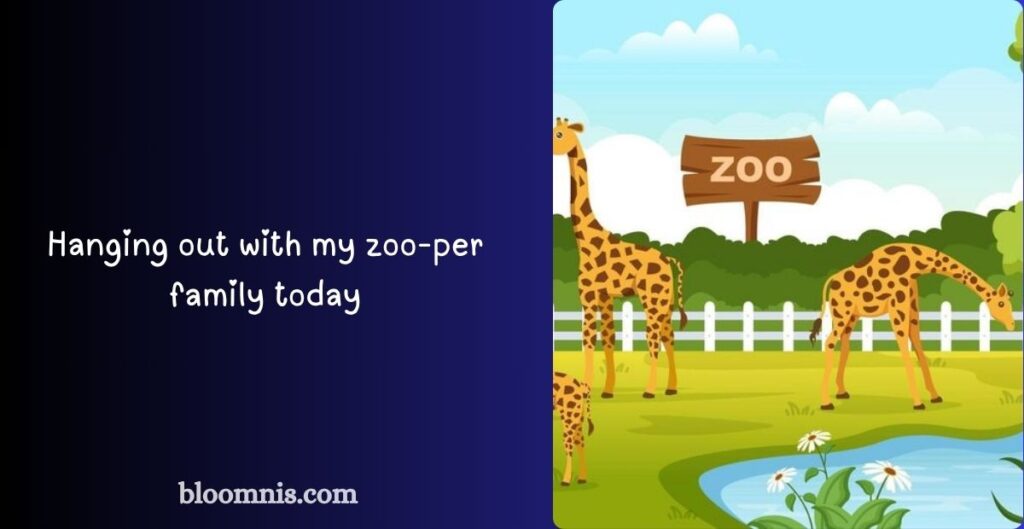Punny Zoo Captions Ideas