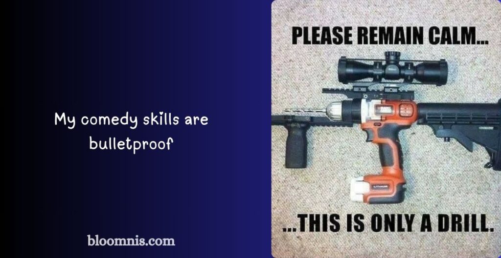 Funny Gun Puns for Laughs
