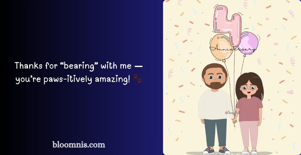 Anniversary Puns for Greeting Cards and Gift Tags
