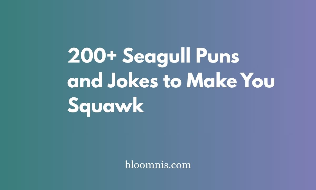 200+ Seagull Puns and Jokes to Make You Squawk