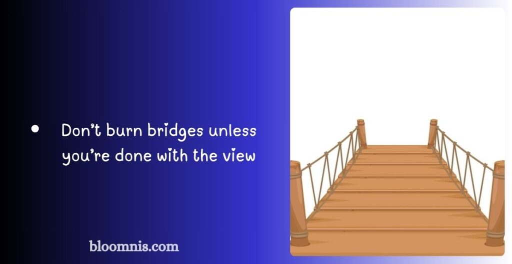 Metaphorical Bridge Sayings for Growth