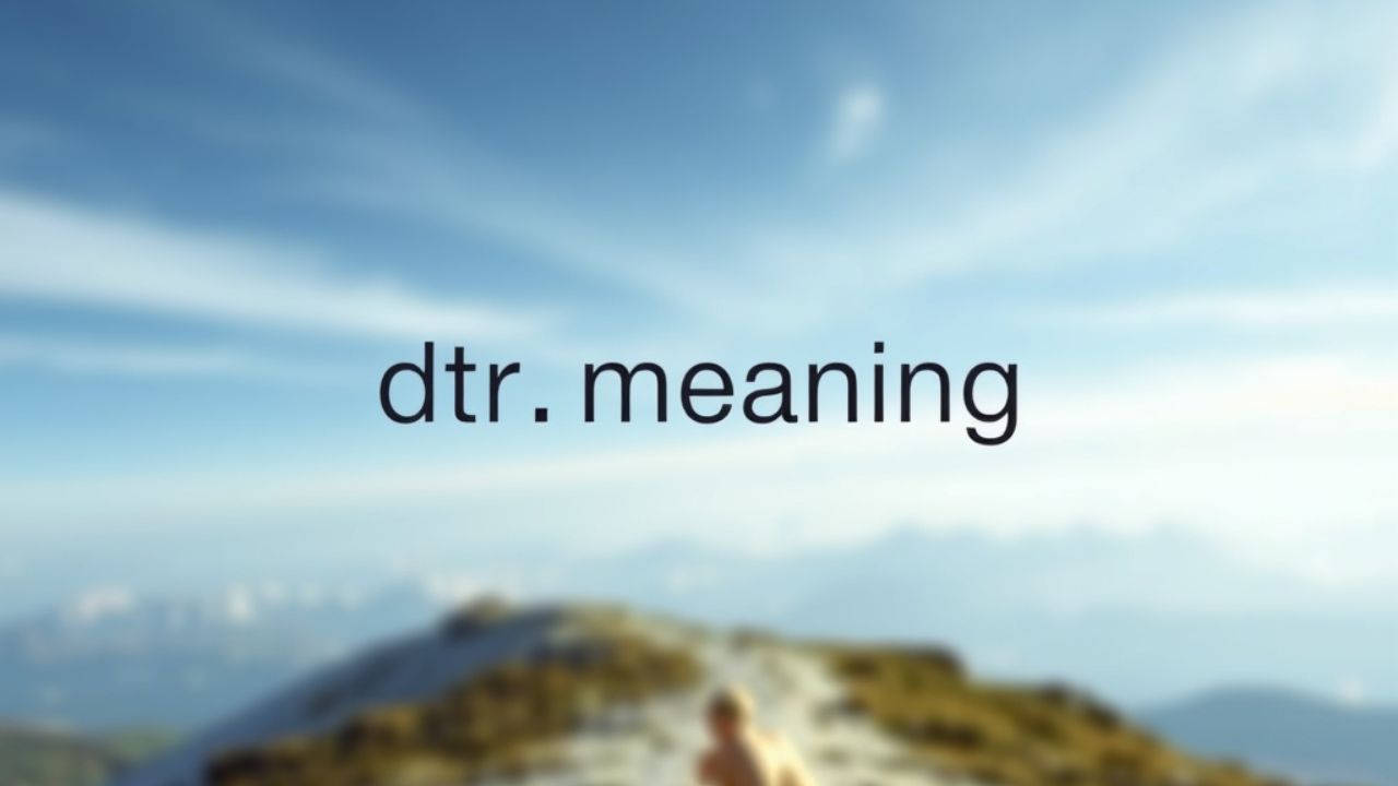 DTR Meaning: What Does DTR Stand For in Texting?
