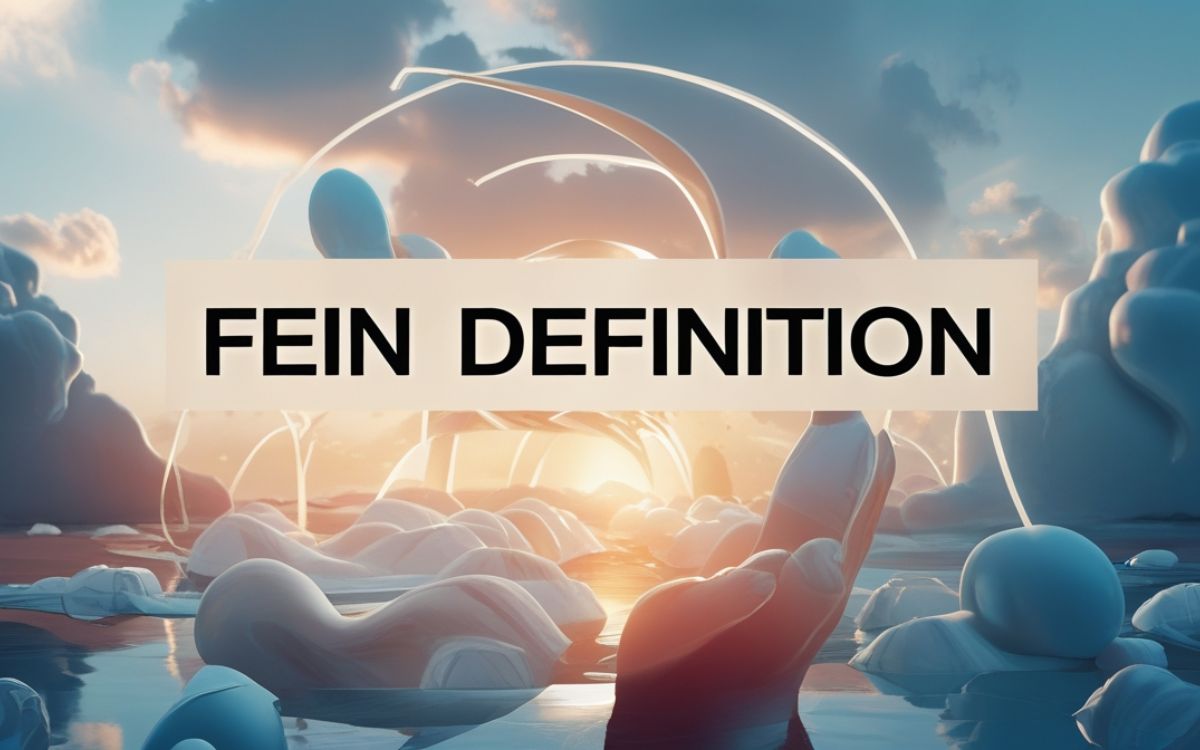 Best Guide to Understand "fein definition" and Its Real Meaning