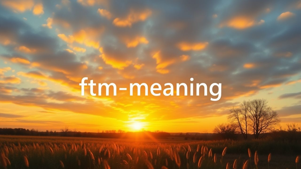 FTM Meaning: What Does FTM Stand For in Text & Slang?