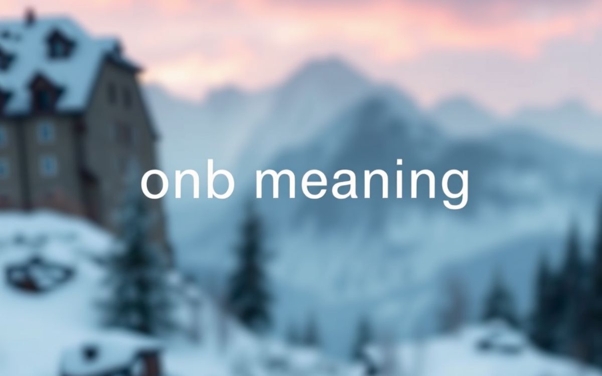 ONB Meaning: What Does ONB Stand For in Slang?