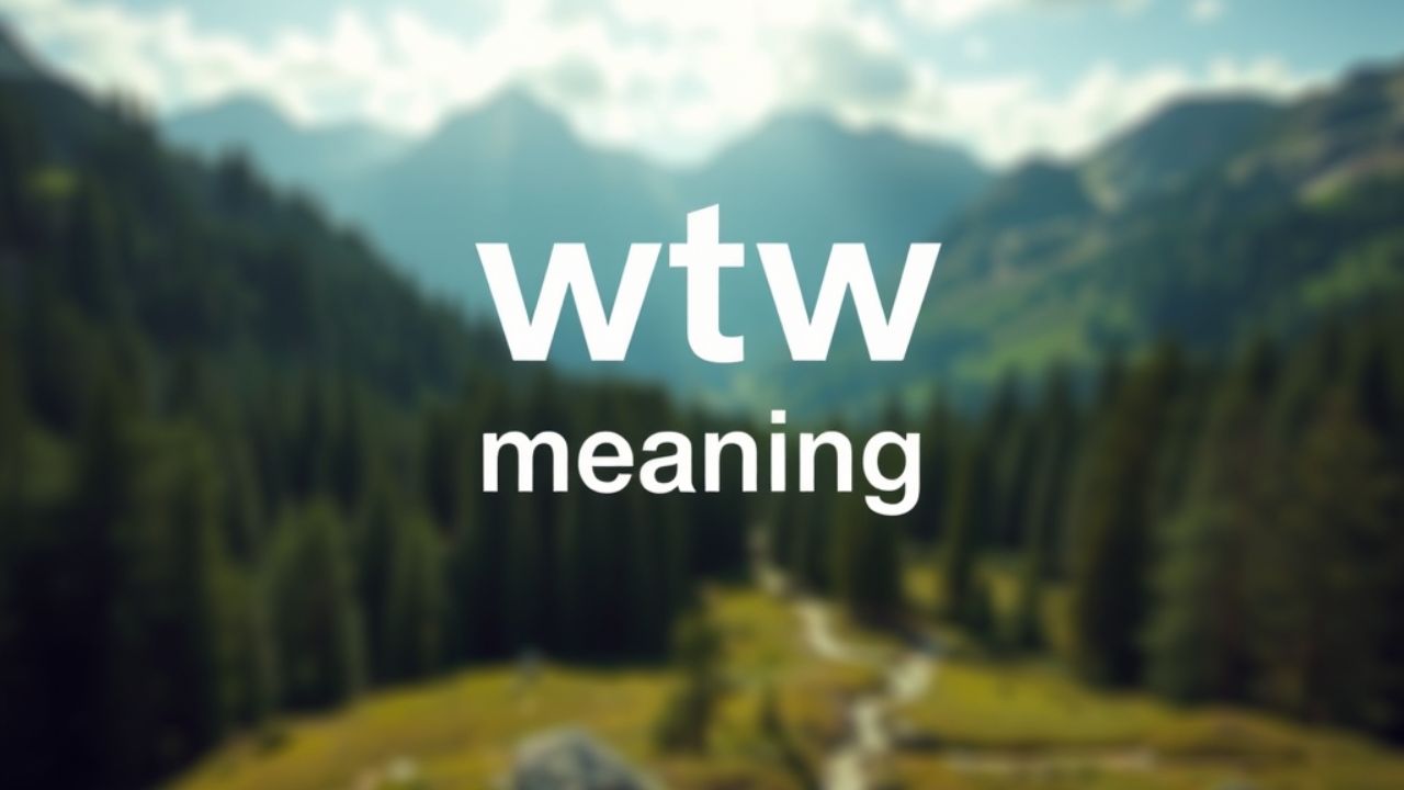 WTW Meaning: What Does WTW Stand For in Texting?