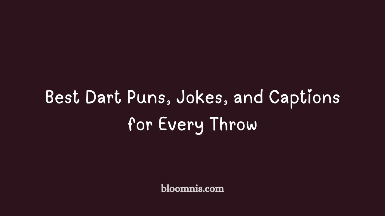 dart puns and jokes