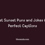 sunset puns and jokes