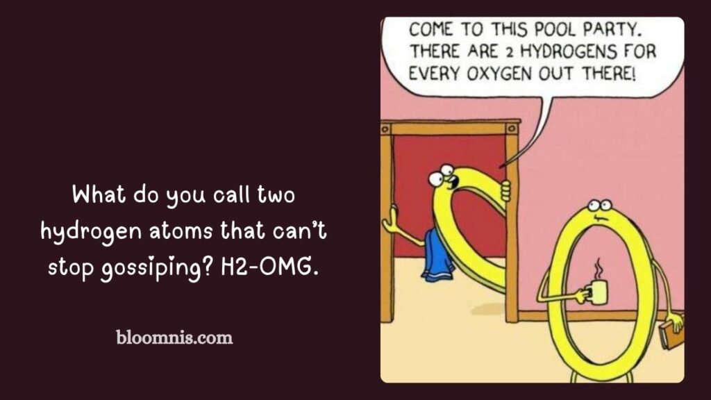 Science Classroom Hydrogen Jokes