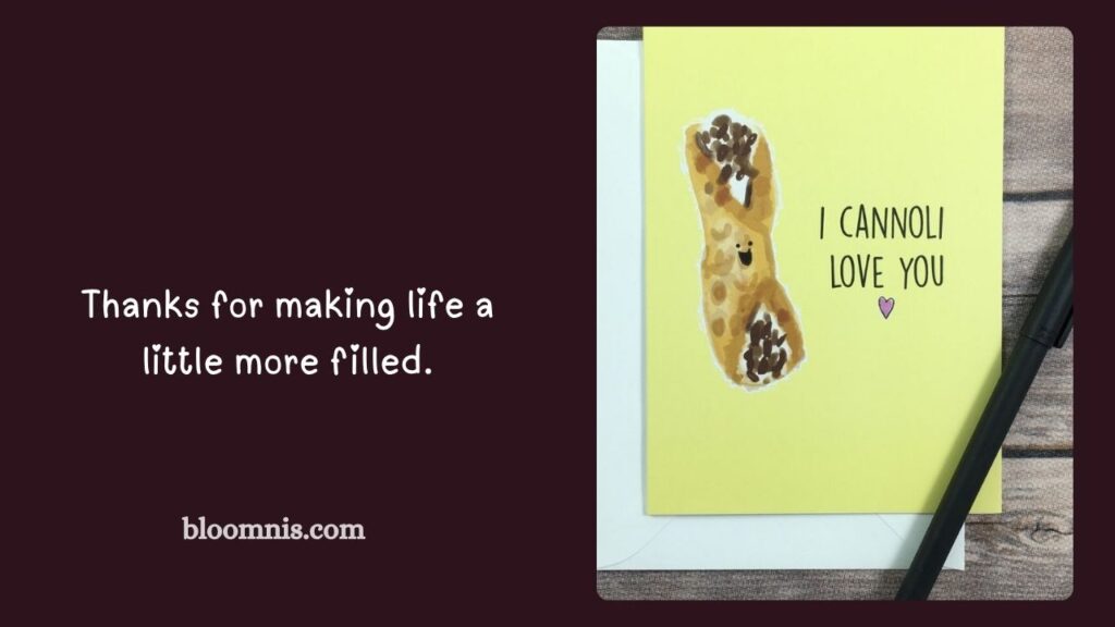 Cannoli Puns for Instagram