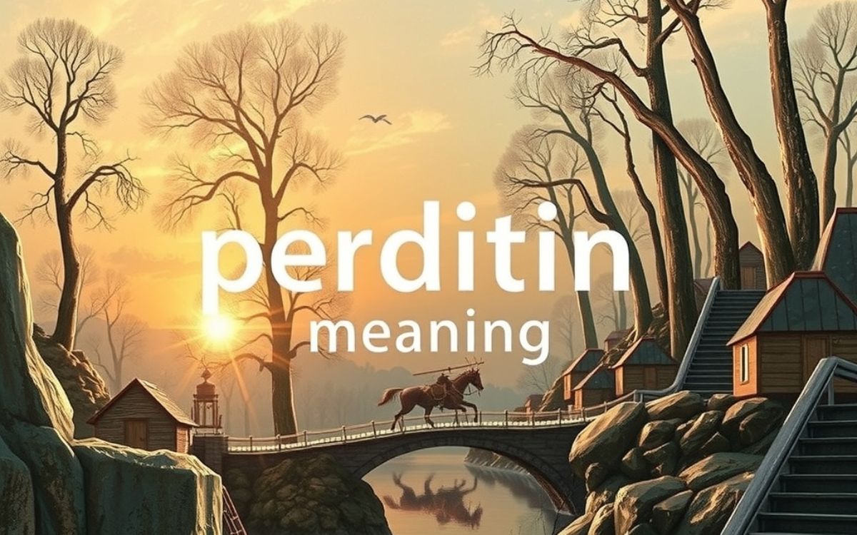 What Does Perdition Mean? Simple Explanation & Examples