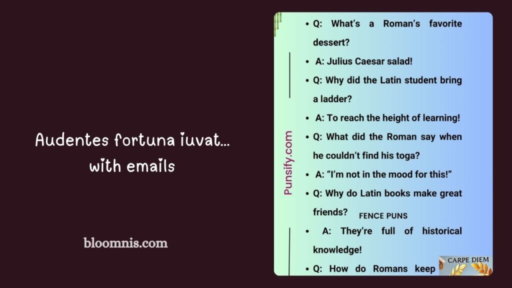 Funny Latin Puns for Social Media
