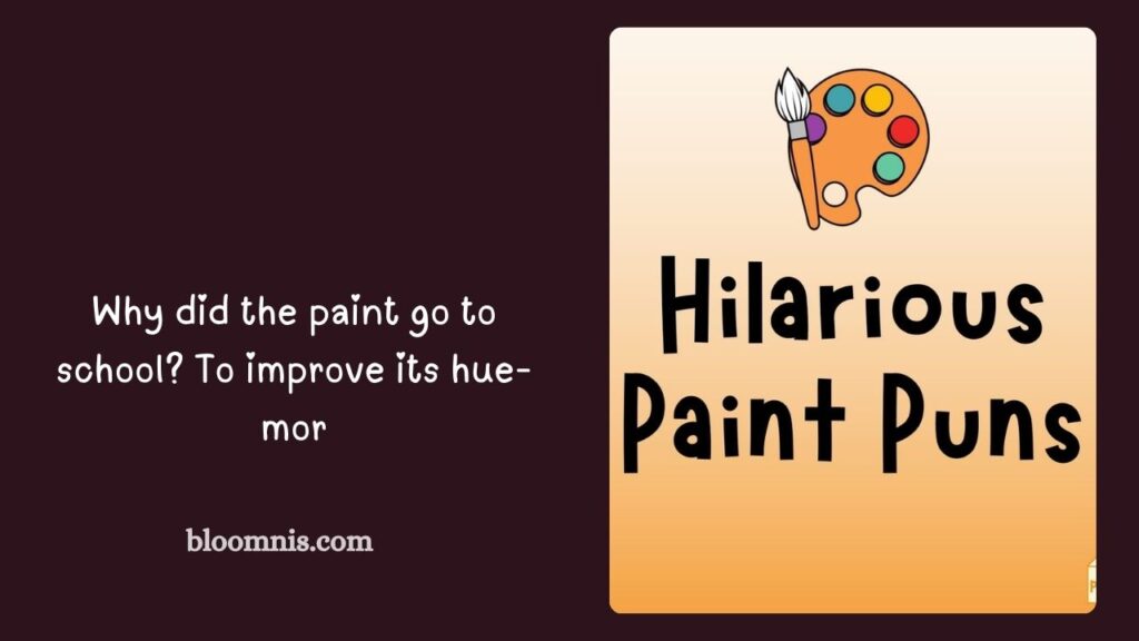 Funny Paint Jokes