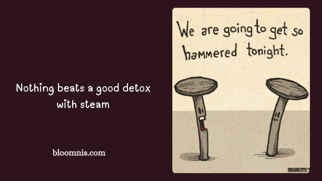 Sauna and Spa Steam Captions