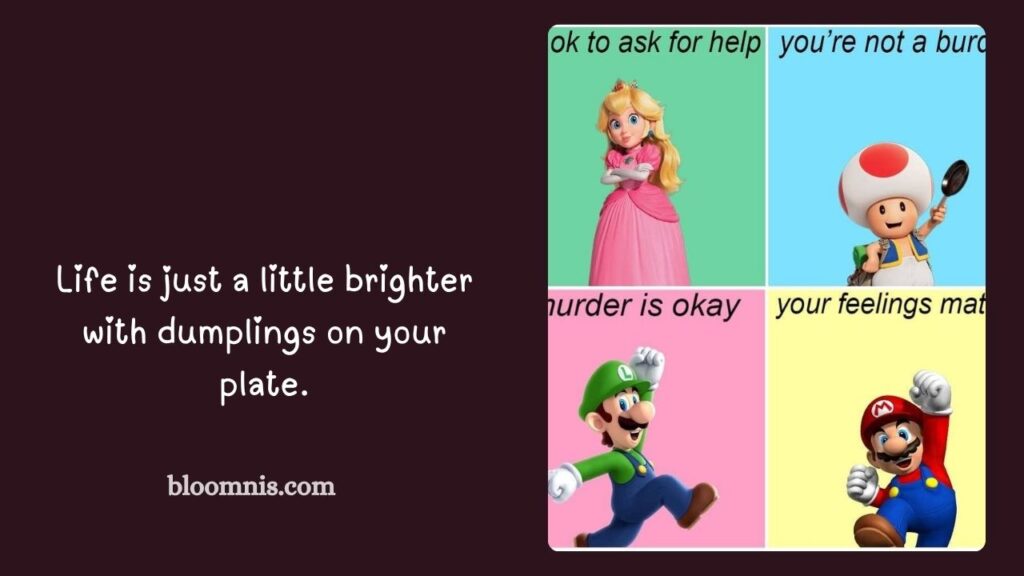 Love and Romance Mario Quotes